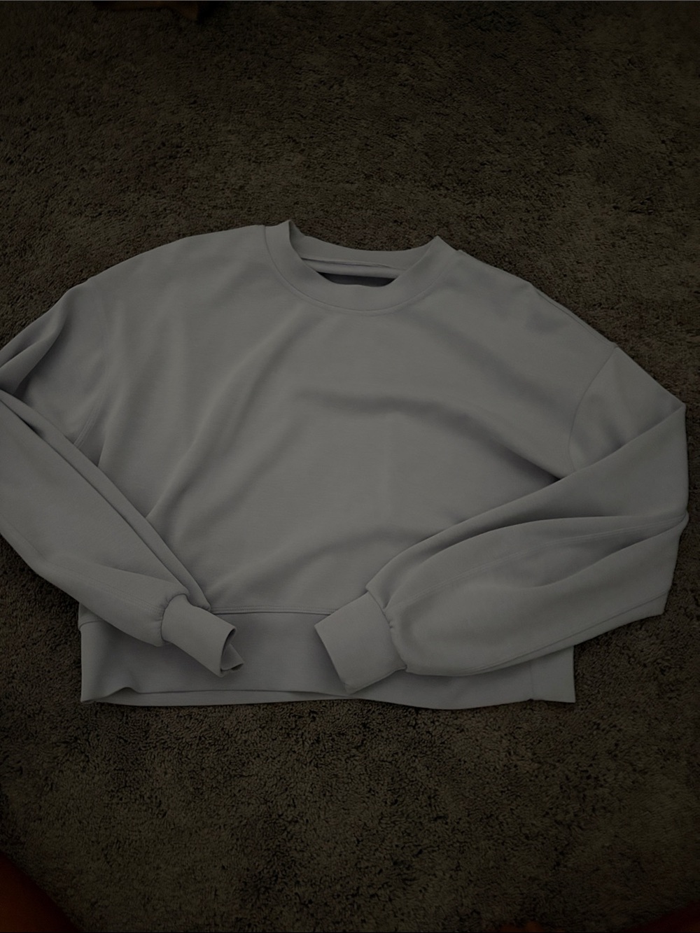 Lululemon Athletica purple crewneck